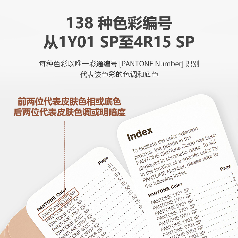 【Pantone官方旗舰店】彩通肤色指南STG202国际标准皮肤颜色指南色卡 潘通肤色色卡STG201 - 图0