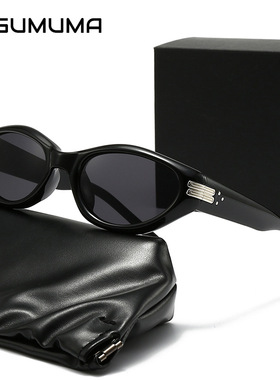 2025新款发箍GM墨镜女潮方圆脸显瘦大框骑行运动遮阳太阳眼镜韩版