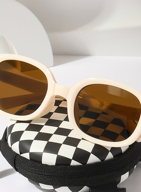 可折叠气垫鼻款托偏光墨镜女防晒时尚开车太阳眼镜防紫外线太阳镜