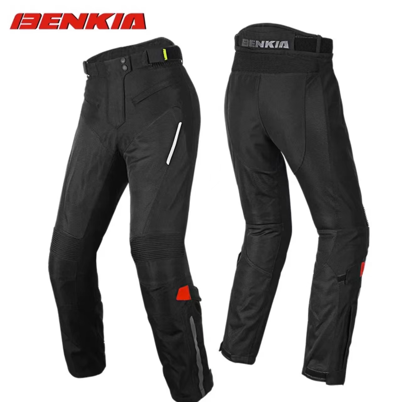 BENKIA 摩托车骑行裤 PS63 赛车重机车透气夏季高弹防摔护具网眼 - 图0