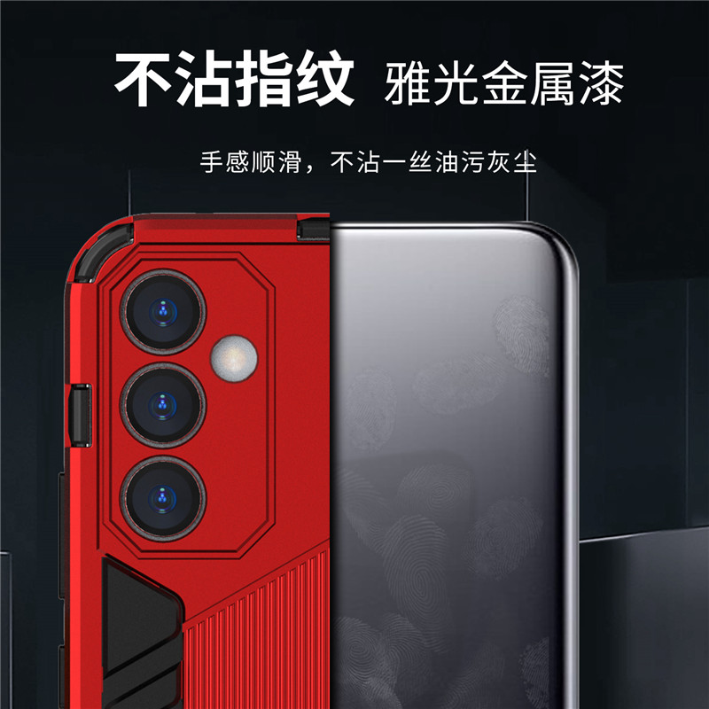 三星a34带支架galaxya34啊手机壳 膜法世家数码手机保护套/壳