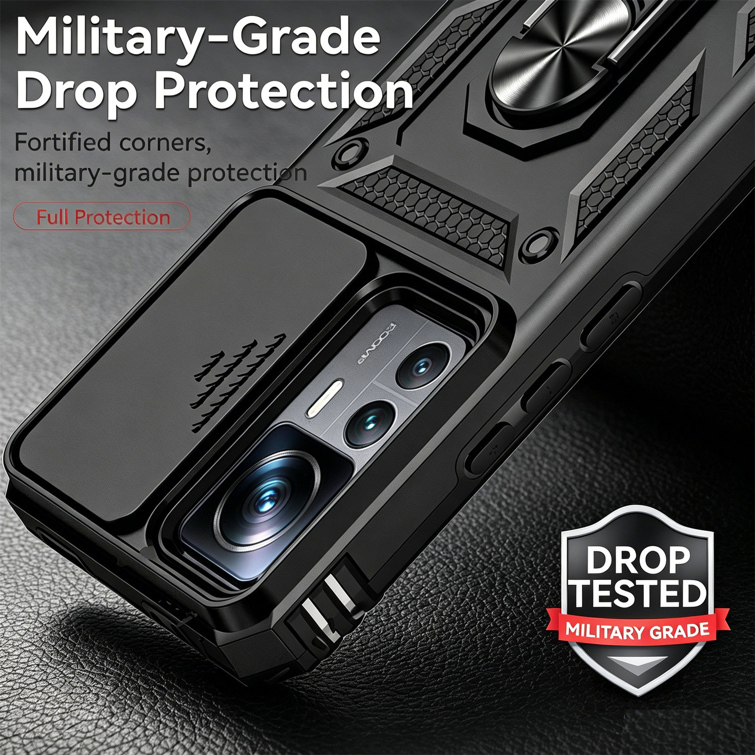 适用红米k50至尊版手机壳小米RedmiK50ultra新款保护套k5o纪念版u全包防摔redmi男外壳看高级官后壳22081212C