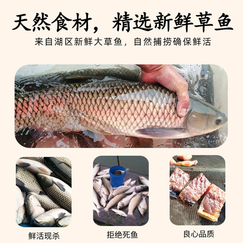 湖北特产洪湖市阳干草鱼块青鱼块风干腊鱼整条农家干鱼腊货年货 - 图0