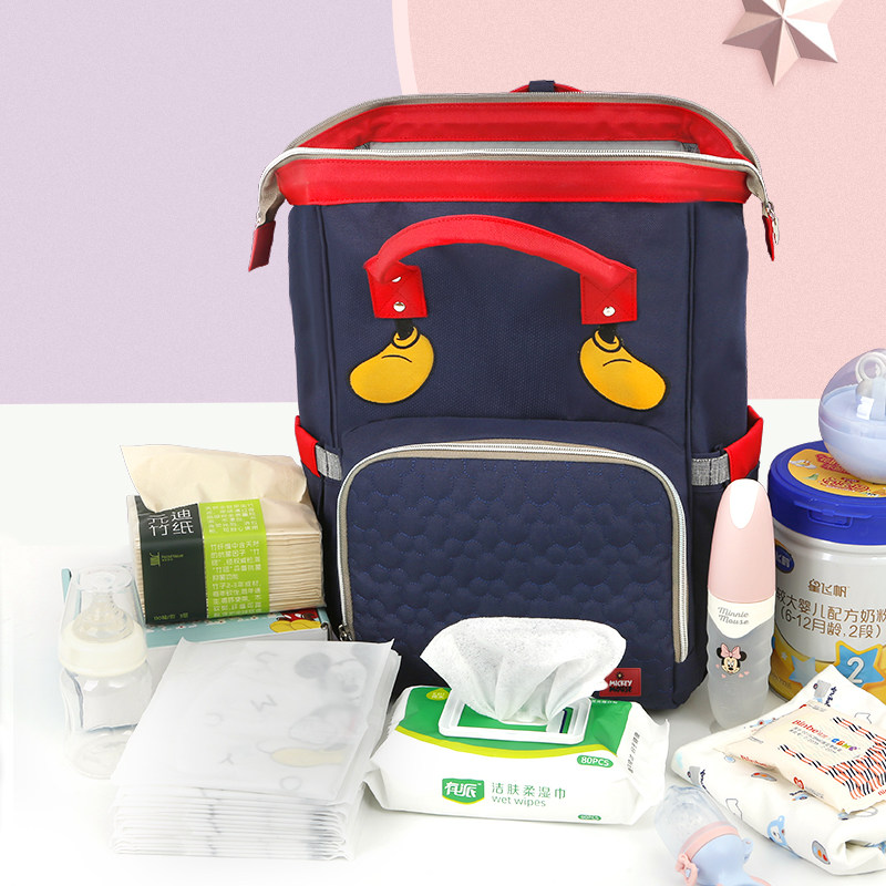 迪士尼妈咪包双肩2020新款外出背包 贝泽鸟母婴妈咪包/袋