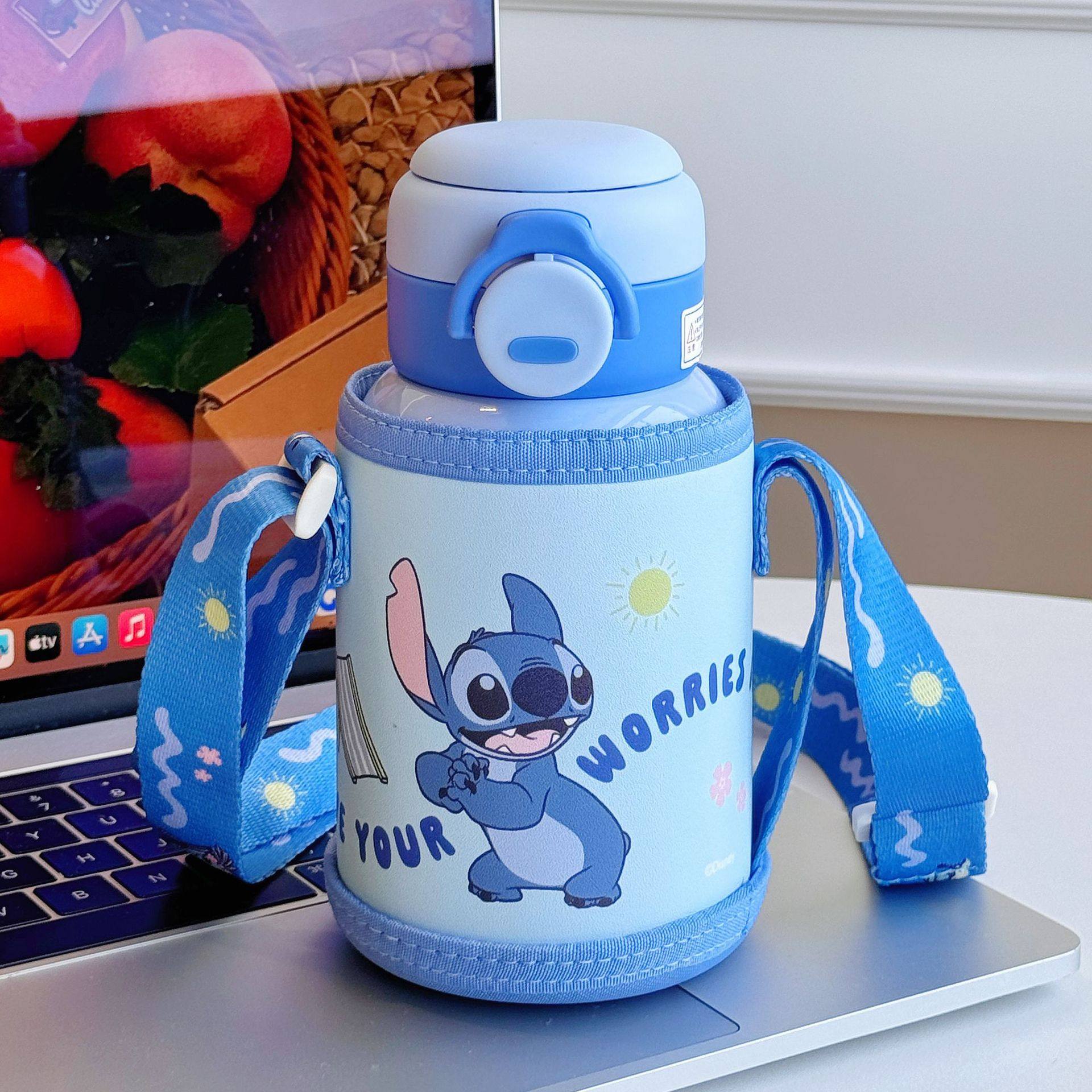 迪士尼儿童保温杯316不锈钢双饮杯大容量杯套卡通幼儿园学生水杯,淘宝优惠券,粉丝福利购,淘宝优惠卷