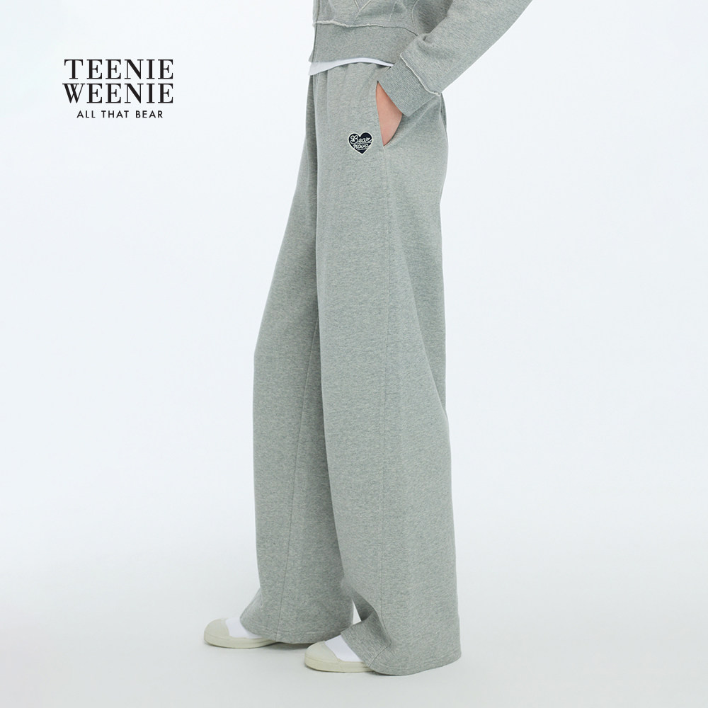 TEENIEWEENIE bearnova26春季新款女休闲运动时髦撞色松紧腰卫裤,淘宝优惠券,粉丝福利购,淘宝优惠卷