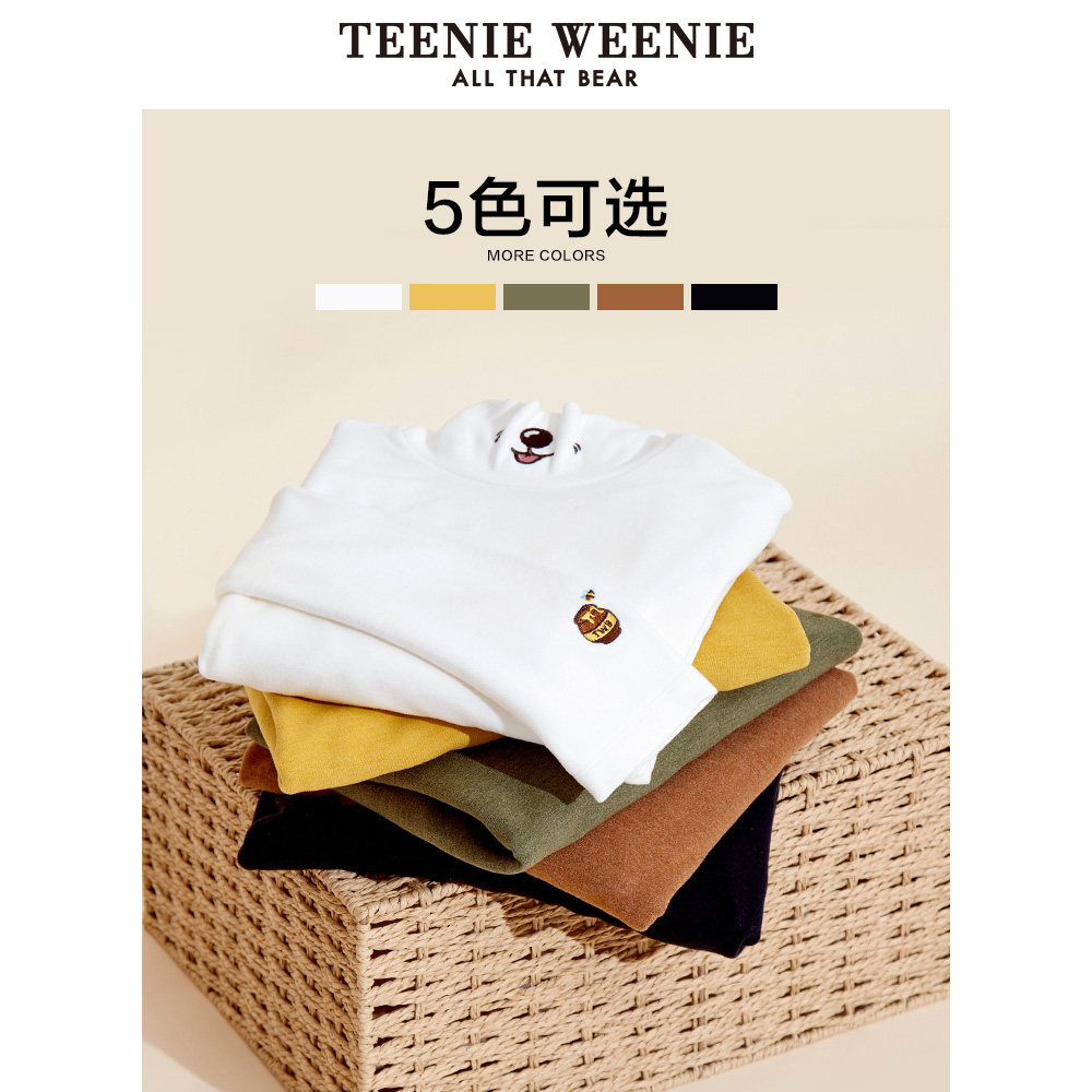 teenie weenie小熊半高领长袖t恤 TeenieWeenieT恤
