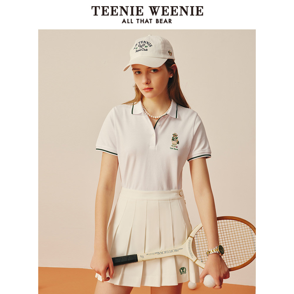 teenieweenie小熊polo连衣裙百褶裙 TeenieWeenie连衣裙