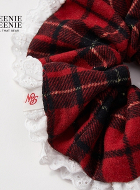 TeenieWeenie小熊女装格纹发圈
