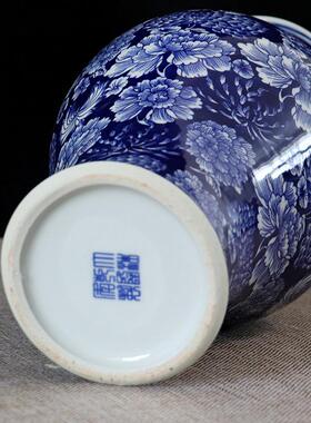 景德镇牡丹仿古桌面柜台装饰品