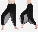 红舞鞋 Современные шифоновые штаны, леггинсы для спортзала, свободный крой