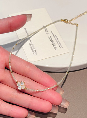 夏天花朵脖子时尚颈链