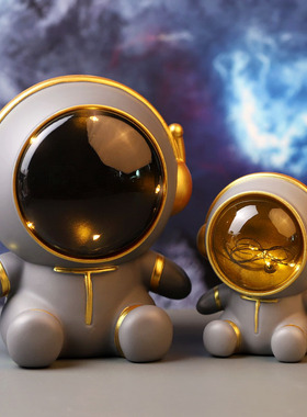 儿童存钱罐储蓄罐太空人摆件