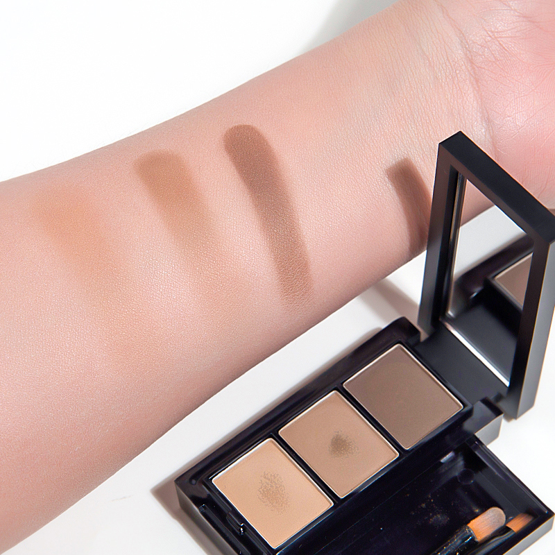 倍思科化妆品专营店unny眉粉女防水自然三色不易脱色持久眉笔染眉膏盘正品旗舰2