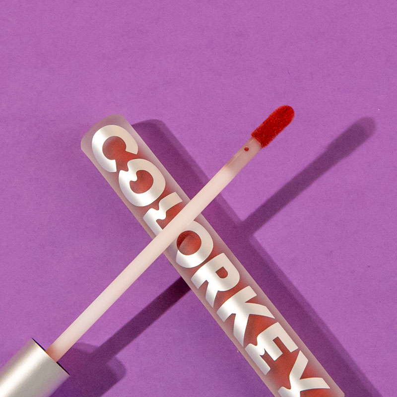 倍思科化妆品专营店colorkey珂拉琪丝绒雾面哑光空气唇釉唇彩小众品牌口红棕色女学生2