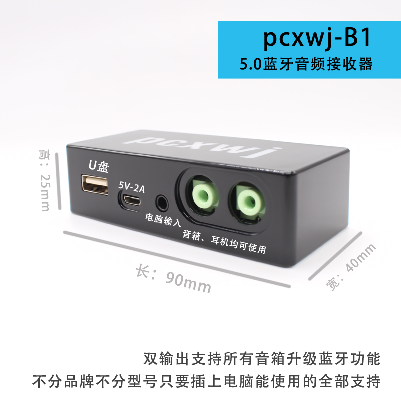 other X1PCXWJ-B1 5.0蓝牙接收器老旧音箱升级蓝牙专用无线连接遥 - 图0