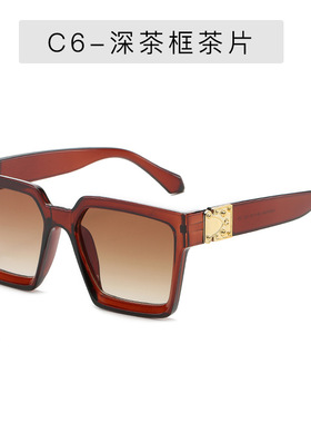 墨镜女fashion大框方形太