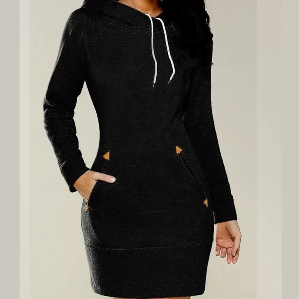 [2018 spring Winter Women Long Hoodies Sweatshirts Pullover]