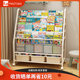 Book storage rack