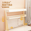 Desktop shelf perforated board bookshelf