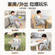Lightweight and portable folding children's dining chair