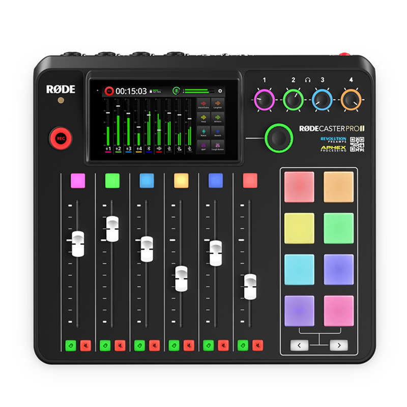 RODE罗德 Caster Pro II二代一体化音频制作调音台 直播工作台 - 图3