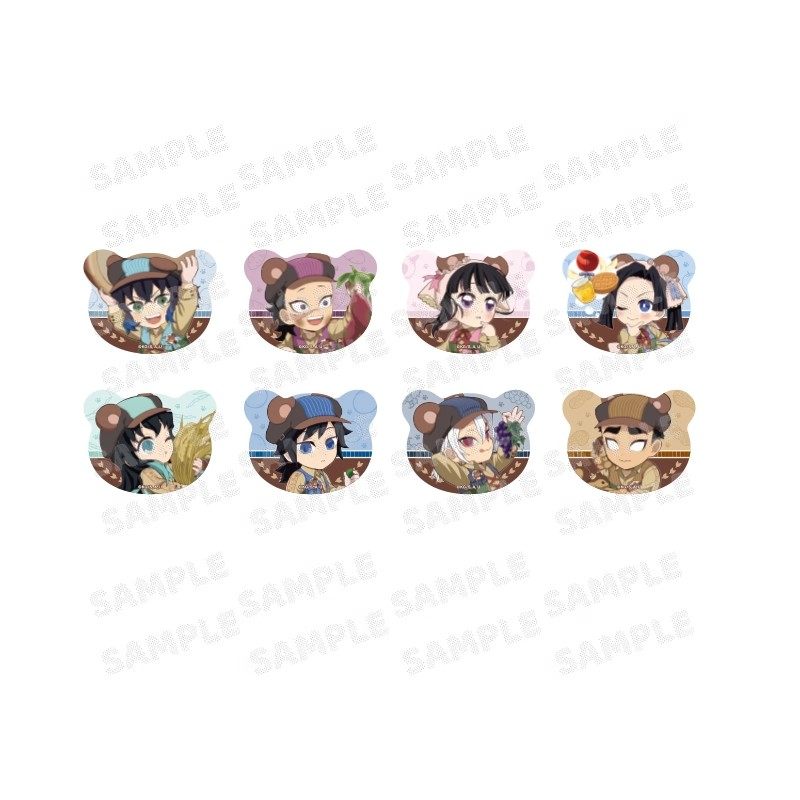 官方正品鬼灭之刃 丰收季限定盲盒小熊徽章熊耳吧唧B款（沪版）,淘宝优惠券,粉丝福利购,淘宝优惠卷