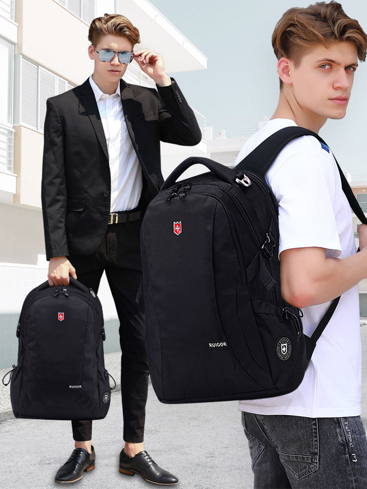 瑞士军士刀大容量休闲商务双肩包 鑫运箱包双肩背包