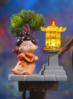 38节母亲节西安文创纪念品大唐仕女摆件客厅装饰不夜城洛阳特产陕