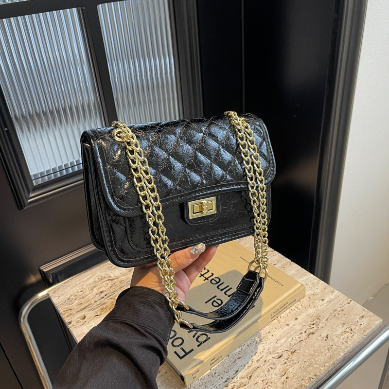 高级质感软皮菱格链条小香风女包流行爆款炫彩银小方包单肩斜挎包,淘宝优惠券,粉丝福利购,淘宝优惠卷