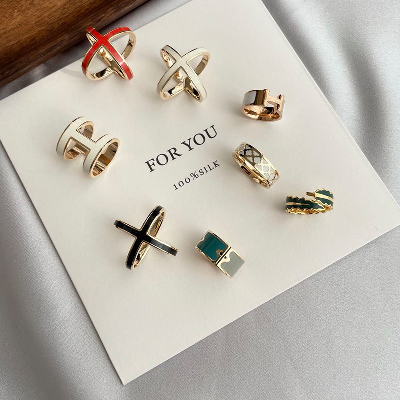 不氧化！高定版本打结丝巾扣女高档精致小方巾打结扣x型围巾扣环,淘宝优惠券,粉丝福利购,淘宝优惠卷