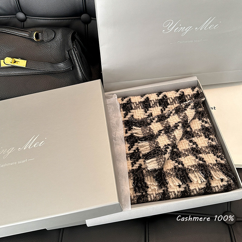 意大利全山羊绒原生手工编织cashmere围巾披肩冬季高级感红色外搭,淘宝优惠券,粉丝福利购,淘宝优惠卷