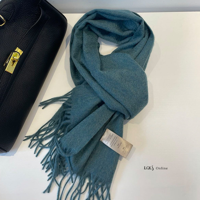 高阶色Cashmere纯山羊绒纯色围巾女羊绒围脖高端冬季保暖百搭披肩,淘宝优惠券,粉丝福利购,淘宝优惠卷