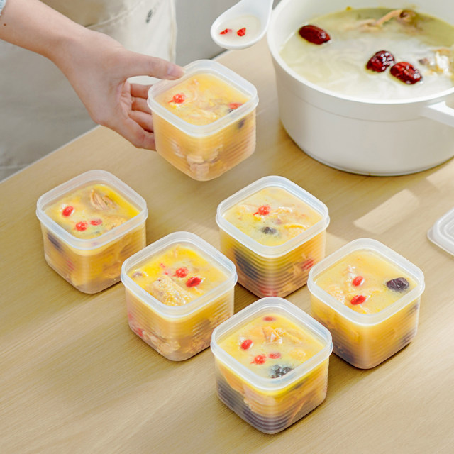 Frozen soup packing box food grade fresh-keeping box