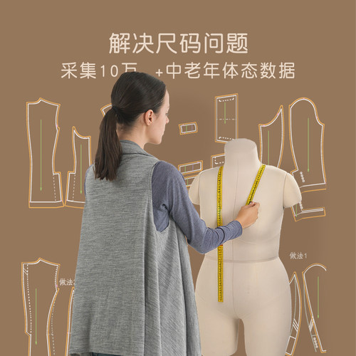 夏季带胸垫背心防凸点精梳棉女文胸一体薄款中老年女妈妈百搭内衣 - 图2