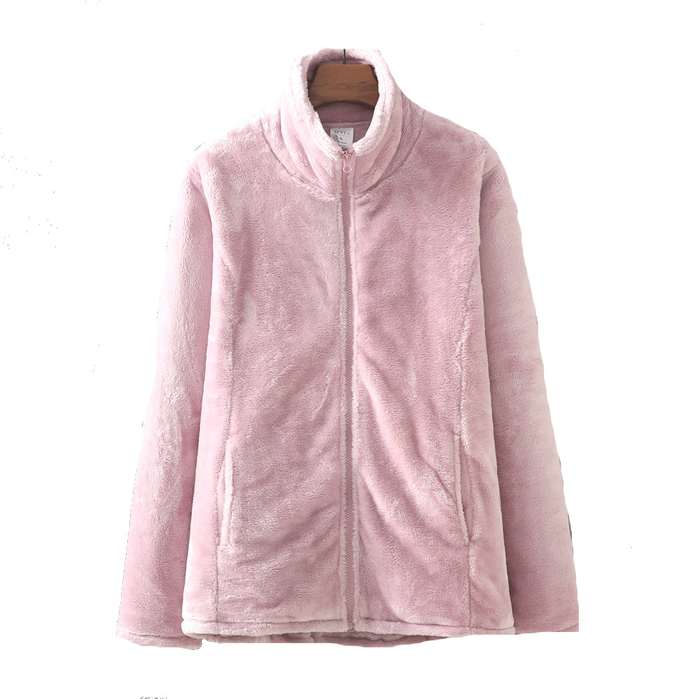 软绵绵欧美~女珊瑚绒家居睡衣冬大码甜美厚可爱保暖休闲外套开衫,淘宝优惠券,粉丝福利购,淘宝优惠卷