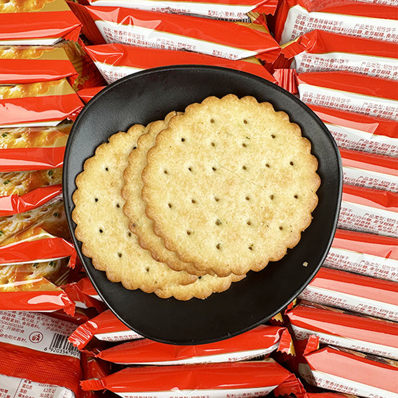 永得利葱香排骨味饼干香葱味韧性饼干薄脆早餐饼干咸味零食小吃食,淘宝优惠券,粉丝福利购,淘宝优惠卷