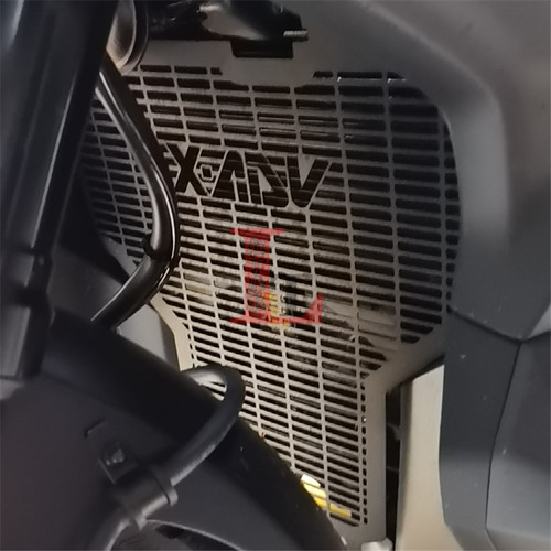 适用本田XADV750 17-26年改装不锈钢散热器保护罩水箱护网水箱网 - 图0