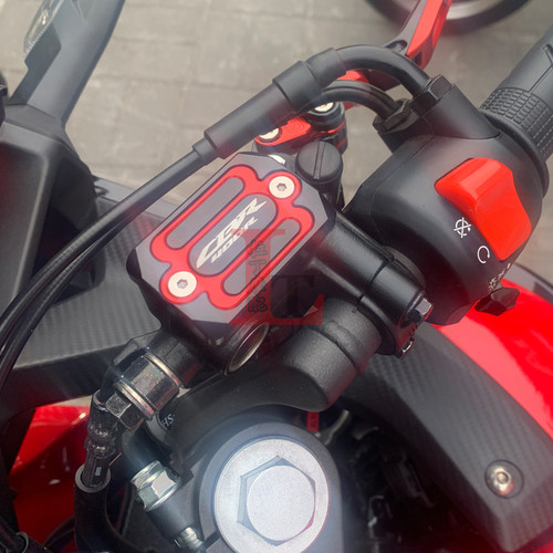适用本田CB400X CB400F CBR400R 21-23年改装上泵盖刹车油壶杯盖 - 图0