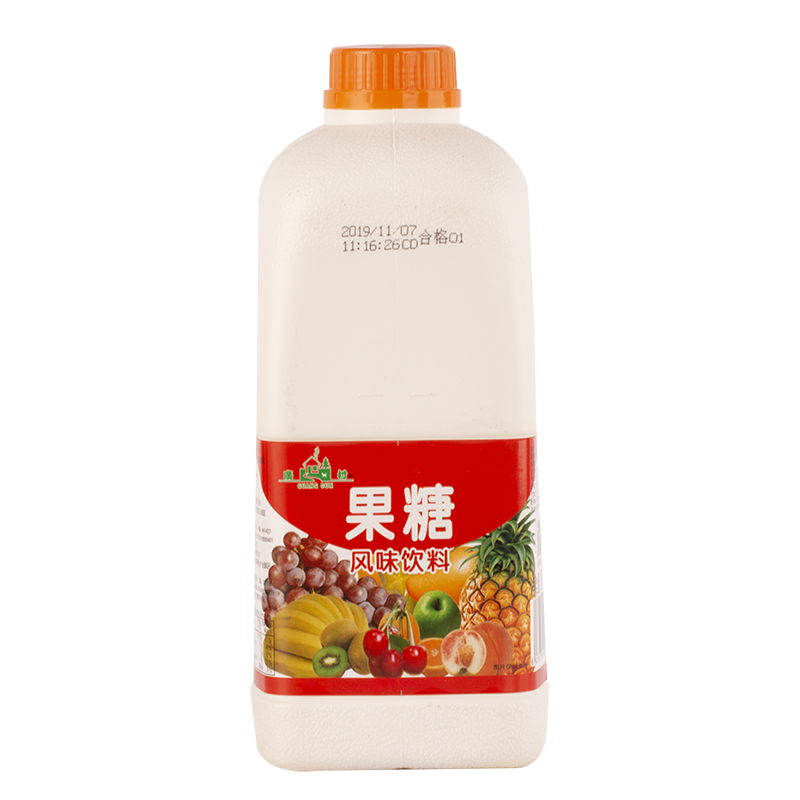 广村果糖f60小瓶水果茶果葡咖啡奶茶店专用调味风味糖浆商用蔗糖-图3