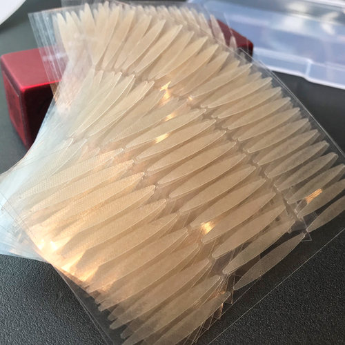 素孜然蕾丝隐形双眼皮贴肿眼泡专用女自然无痕橄榄双眼皮神器新手 - 图3