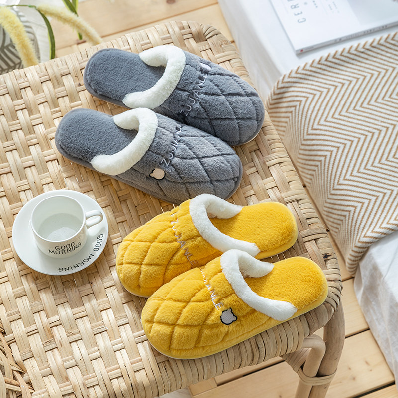 棉拖鞋女士冬季家用室内家居毛拖鞋情侣冬款居家棉拖包跟男士冬天,淘宝优惠券,粉丝福利购,淘宝优惠卷