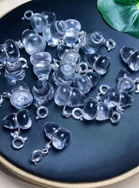 白水晶天然葫芦简约时尚