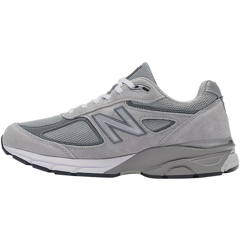 小鸿体育New Balance 990 V4 美产 灰色 复古休闲跑步鞋 U990GR4 - 图3