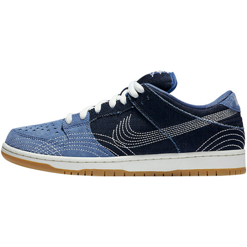 小鸿体育 Nike SB Dunk Low丹宁刺绣牛仔低帮滑板鞋CV0316-400-图3