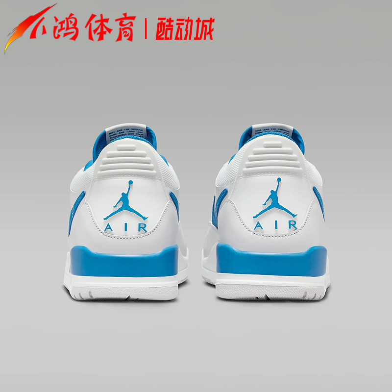 小鸿体育Air Jordan Legacy 312 Low AJ312蓝白 篮球鞋HJ3480-140 - 图1