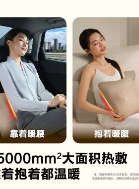 腰靠靠垫SKG腰部按摩器按摩仪