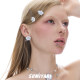 Holiday style sweet cool y2k blue phalaenopsis earrings