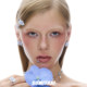 Holiday style sweet cool y2k blue phalaenopsis earrings