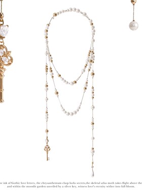 【嘉菲饰品专场】SUMIYAKI 马年系列 马蹄扣珍珠项链